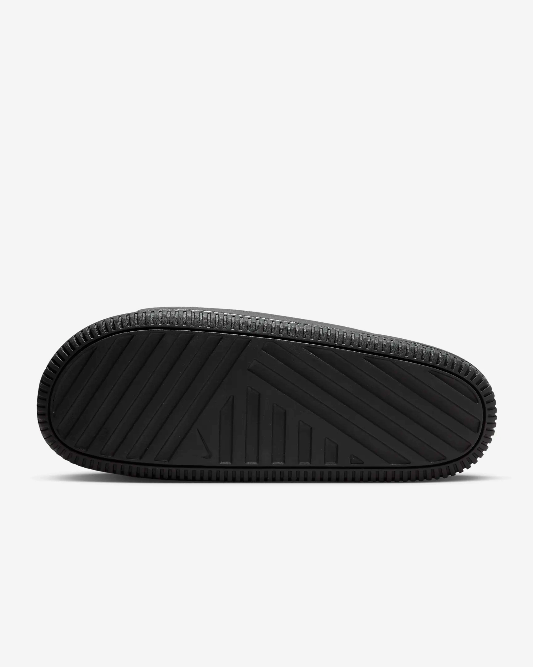 Stretch Engineered Upper Molded Midsole Nike Men's Calm Slides - Black