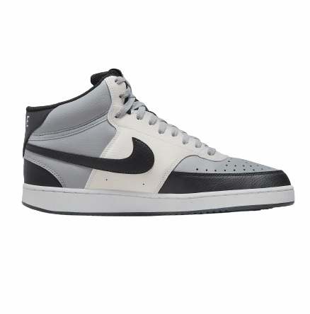 Interval training footwear Nike Men's Court Vision Mid Next Nature Shoes - Light Smoke Grey / Sail / Black