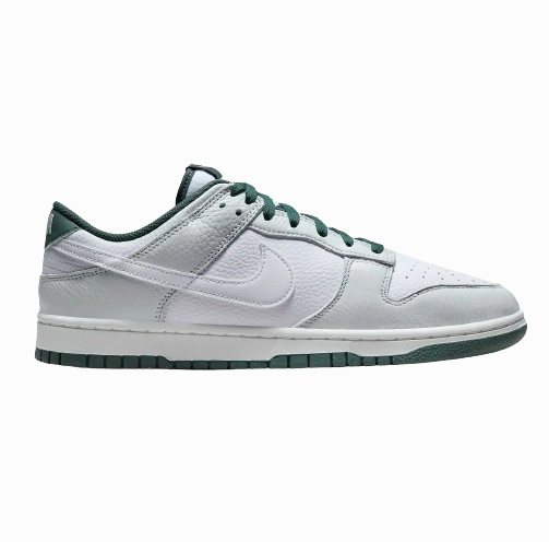 Nike Men's Dunk Low Retro SE Shoes - Photon Dust / Vintage Green / Summit White / White Stretch Gusseted Tongue low - altitude running shoes