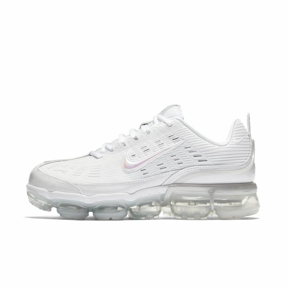 Nike Men's Vapor Max 360 Shoes - Triple White Heel Clasp System