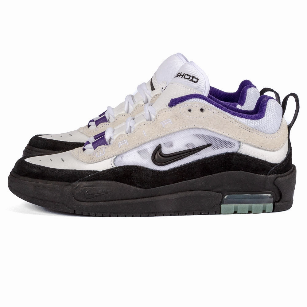 stackable shoes Nike SB - Air Max Ishod (White/Black/Court Purple)