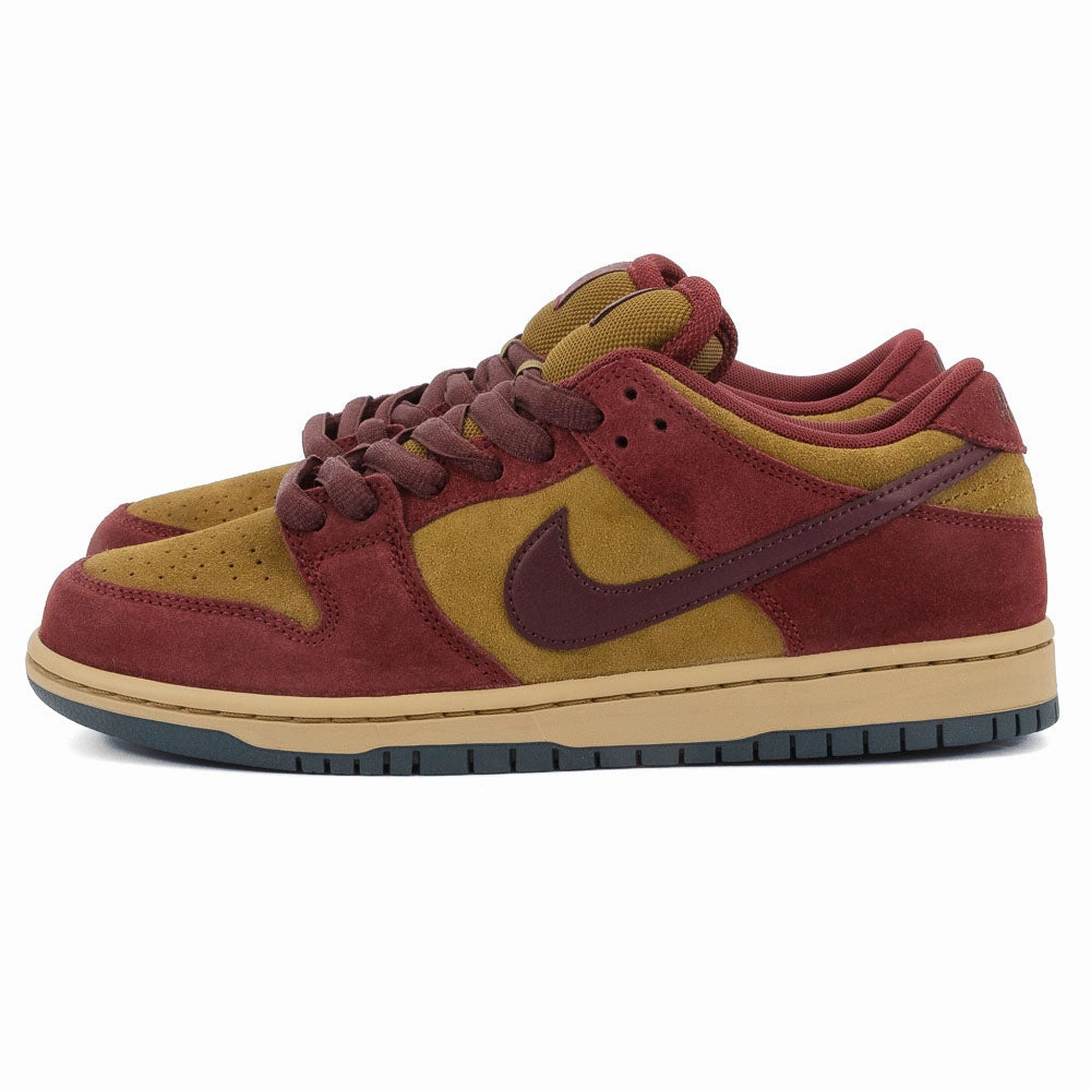 Nike SB - Dunk Low Pro (Dark Team Red/Burgundy Crush/Olive) amateur runners' shoes