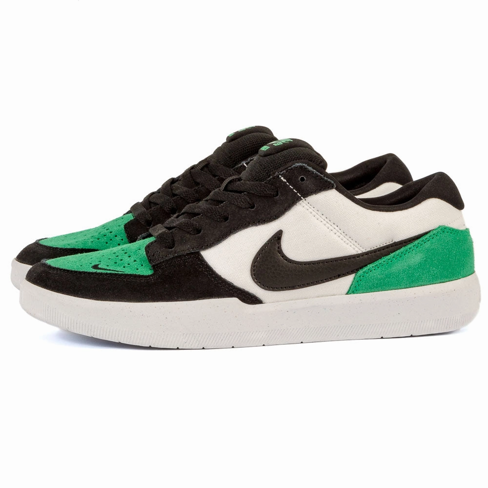 Nike SB - Force 58 (White/Black-Stadium Green) Durable Sole cross - country runner