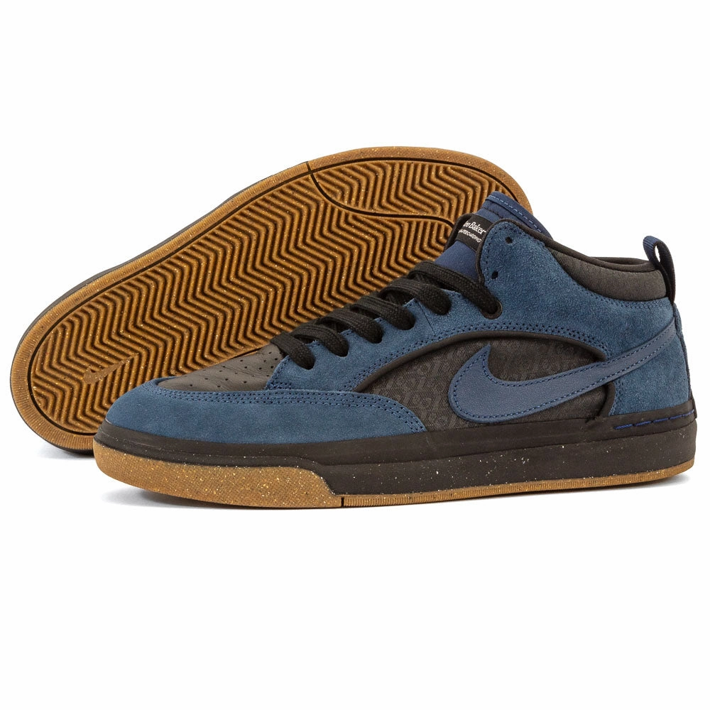 Pronation Control Tech workout shoes Nike SB - React Leo (Navy/Navy-Black-Anthracite)