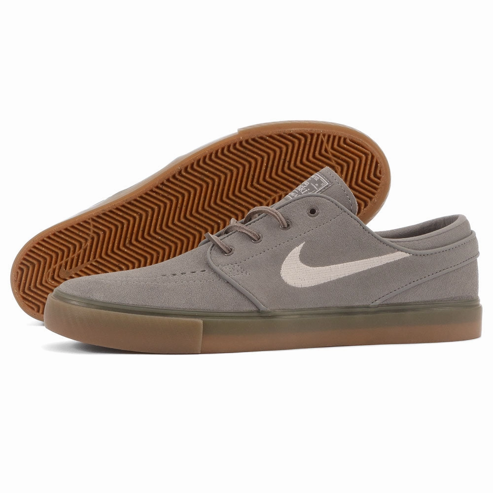 Comfortable Midsole Nike SB - Zoom Janoski OG  (Cool Grey/White)