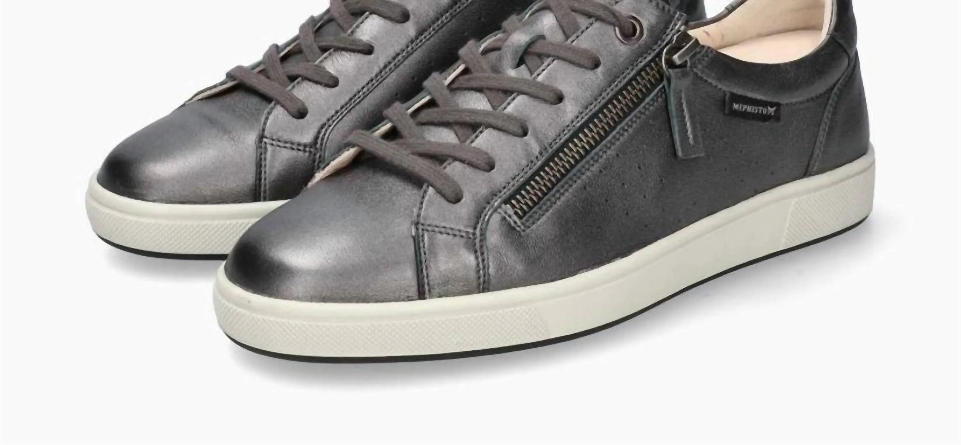 Nikita Tennis Shoe In Grey Charm Walk Routine
