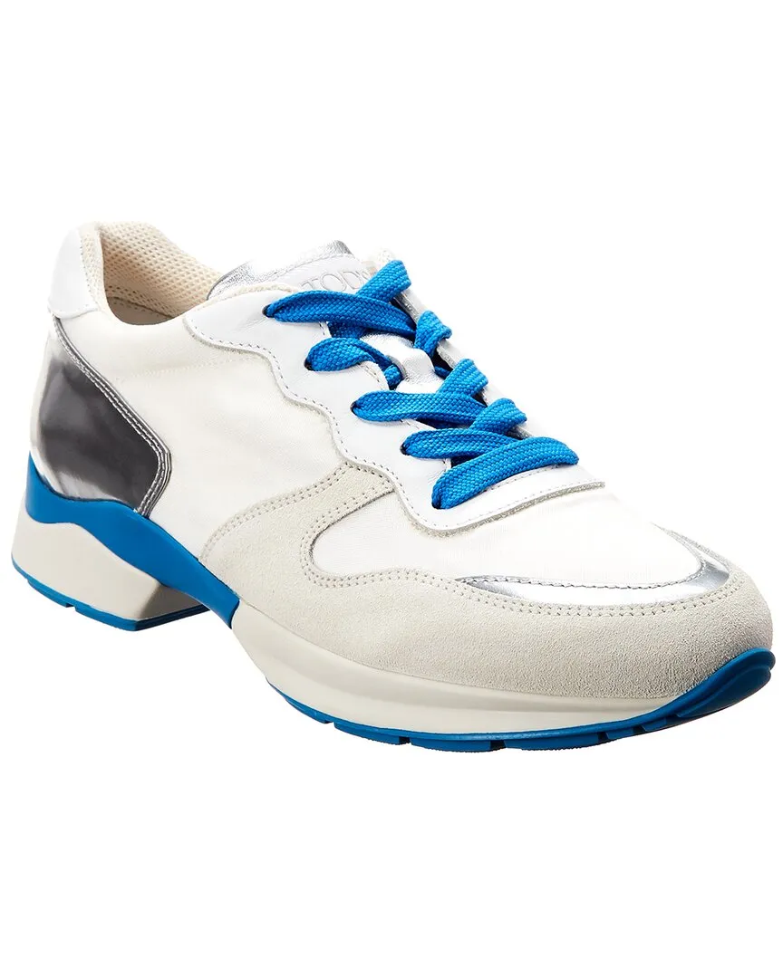 TOD??s Suede & Leather Sneaker Full Coverage Run Fast