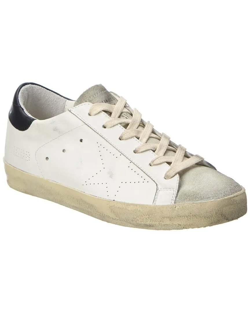 Golden Goose Superstar Leather & Suede Sneaker No Effort Elevated Sole