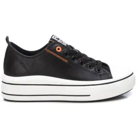 Walk Safe Women's Casual Sneaker In Black