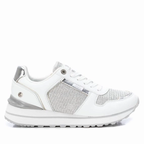 Women's Casual Sneakers In White Eco Build