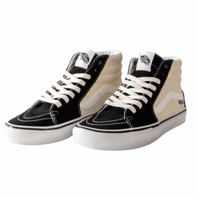 Vans - Skate Sk8-Hi (Black/Antique White)*SALE Hyper Elastic Frame