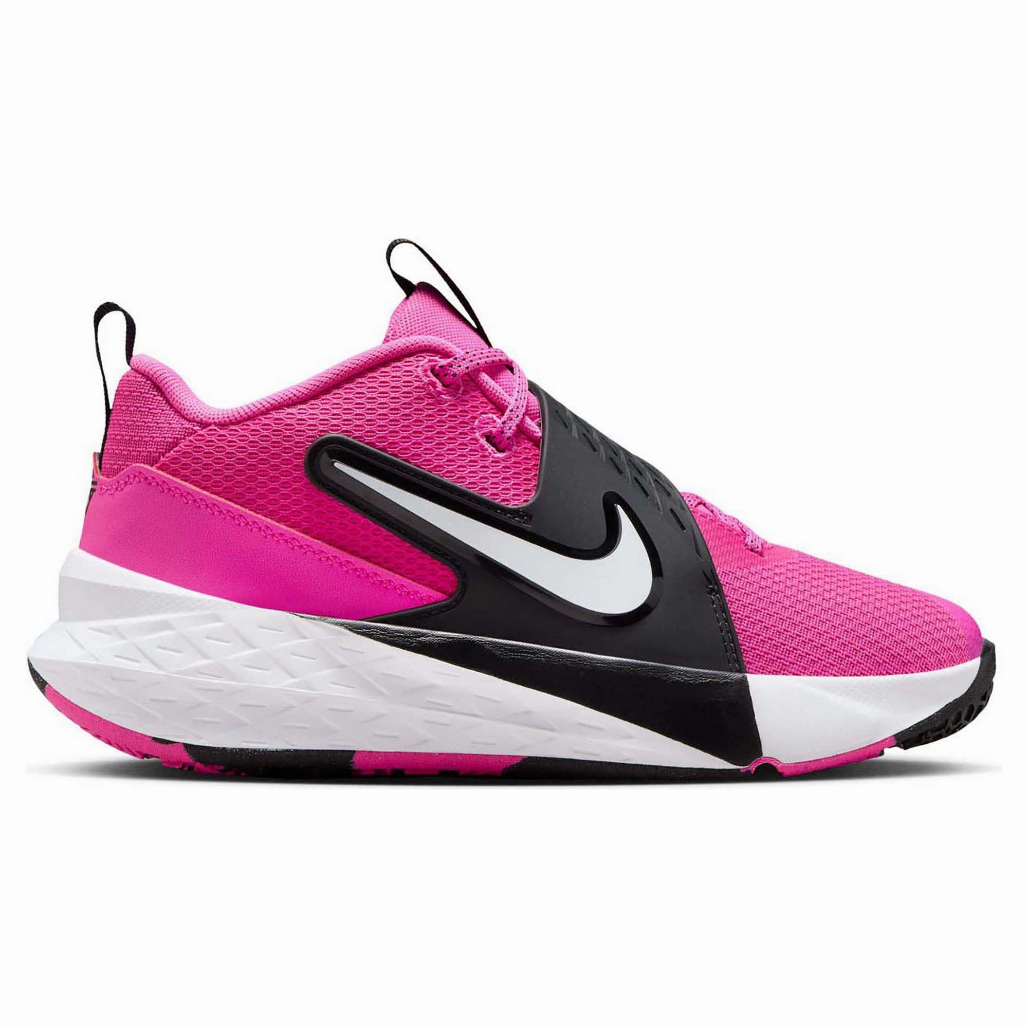 Team Hustle D Junior's  Basketball Shoes Curved Heel