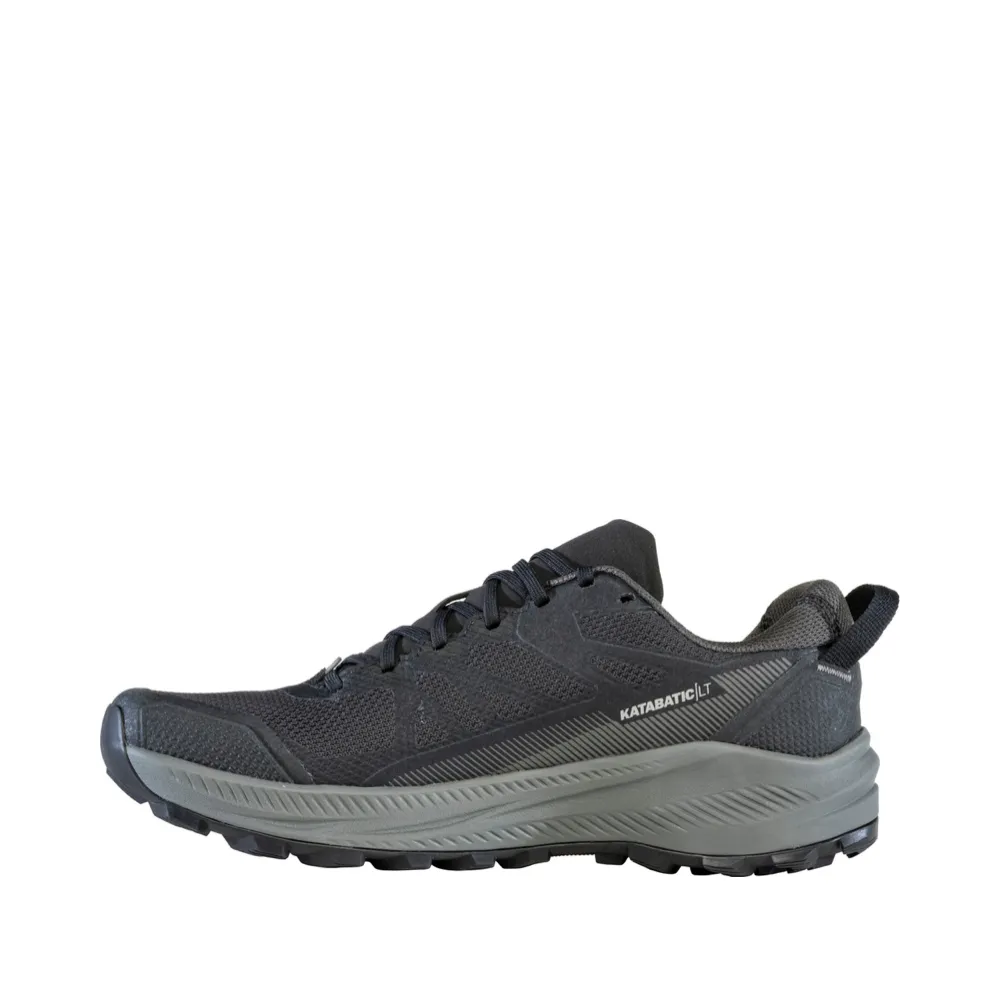 Zero Break In Work Break Oboz Men's Katabatic LT Low GTX Waterproof Hiker in Black Sea