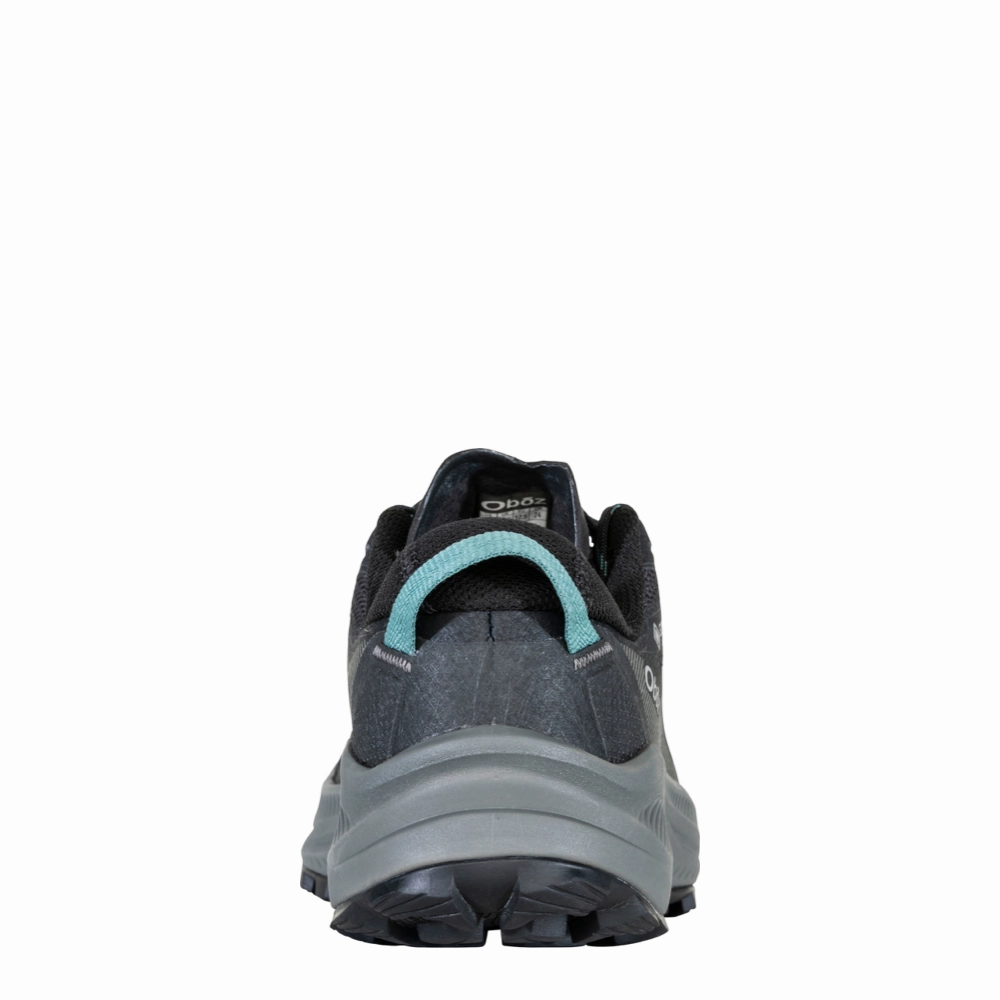 Oboz Women's Katabatic LT Low GTX Waterproof Hiker in Black Sea Spring Sole Active Steps