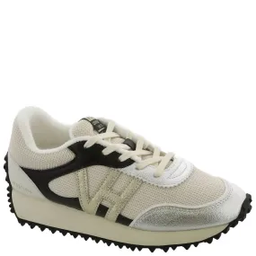 All Setup Boosted style Women's Cosmic 13 Sneaker In Off White/silver/gold