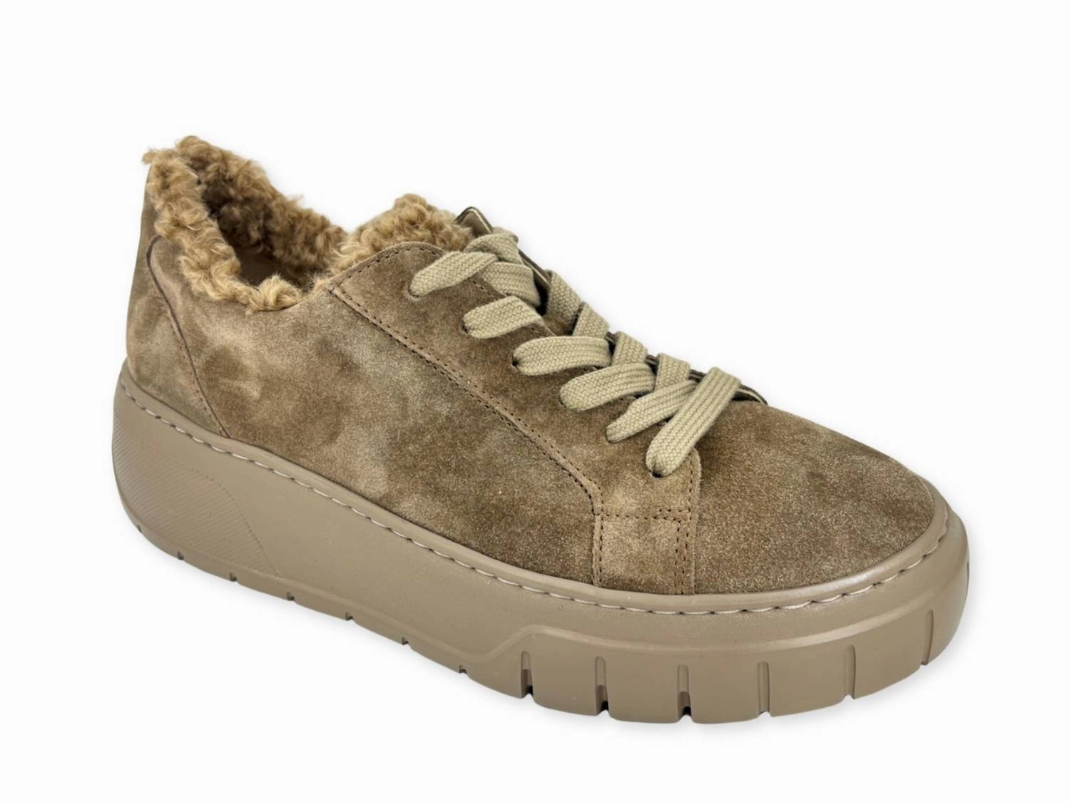 Women's Shoe 3-221-14 In Beige Clean Fit