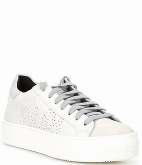 Women's Thea Sneaker In White Laser Hyperlock Technology