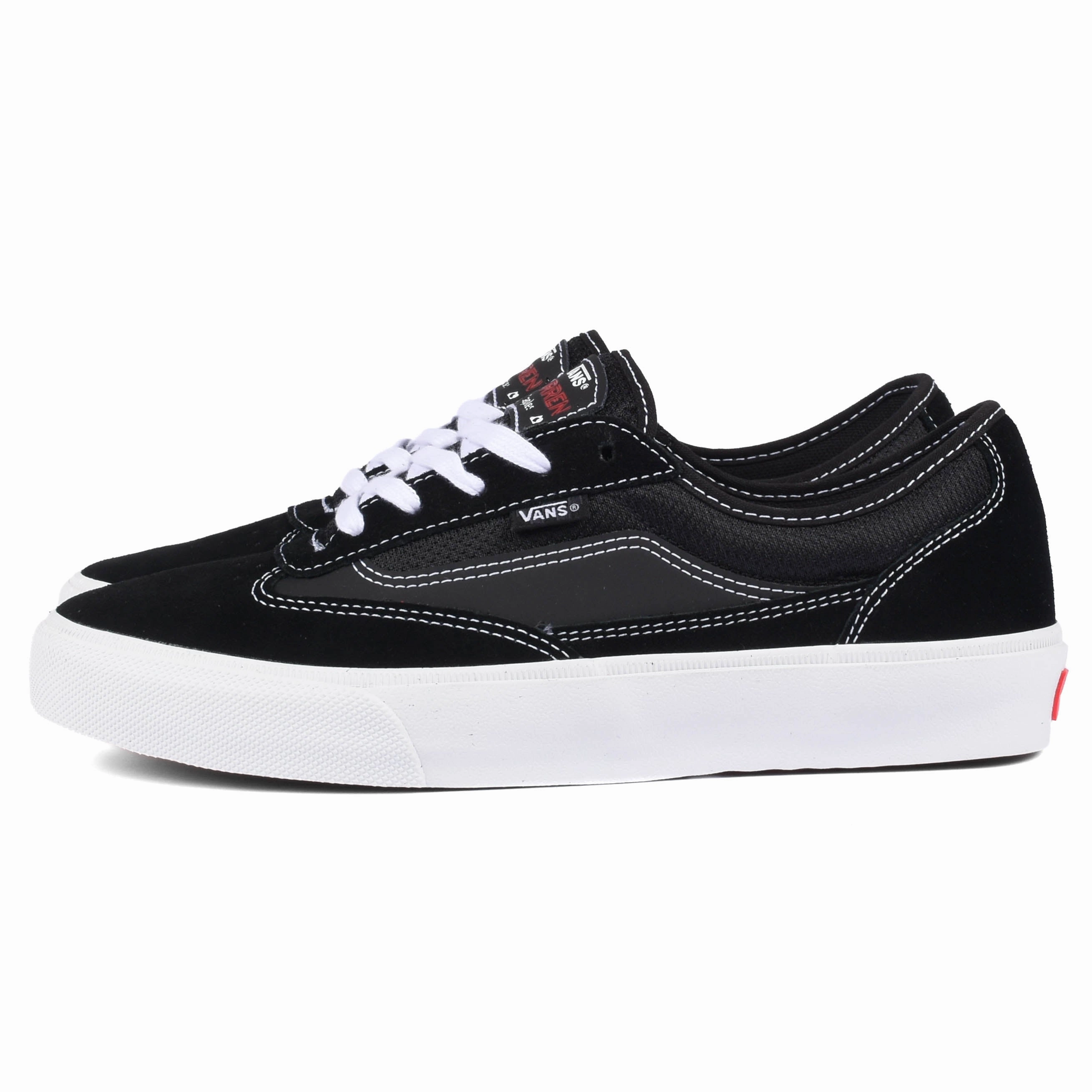 Vans - Curren Caples (Black/White) Stretchable Material
