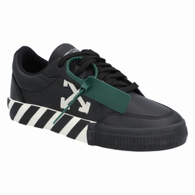 Orthopedic friendly OFF-WHITE Low Vulcanized Leather Black White