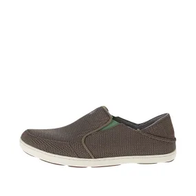OluKai Men's Nohea Mesh Slip On in Mustang Snug Lining Style Daily