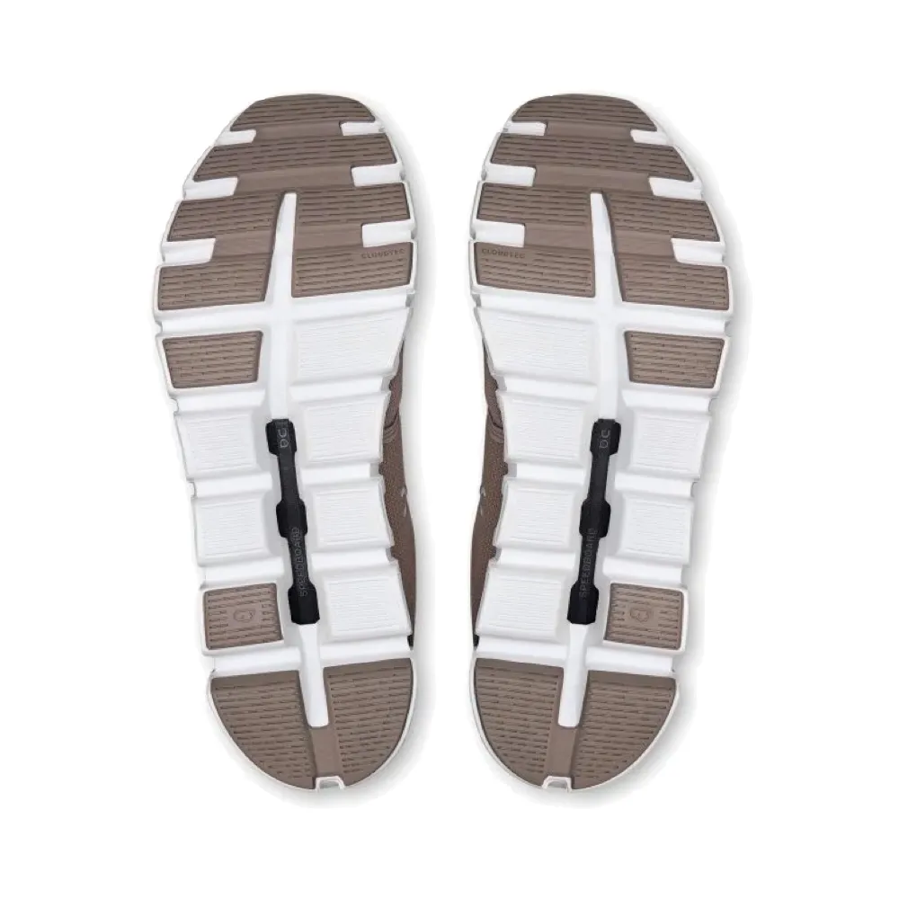 Low key style Fashion Accent On Men's Cloud 6 Sneaker in Fog/White