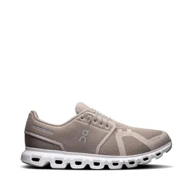 All Round Route Trek On Men's Cloud 6 Sneaker in Fog/White