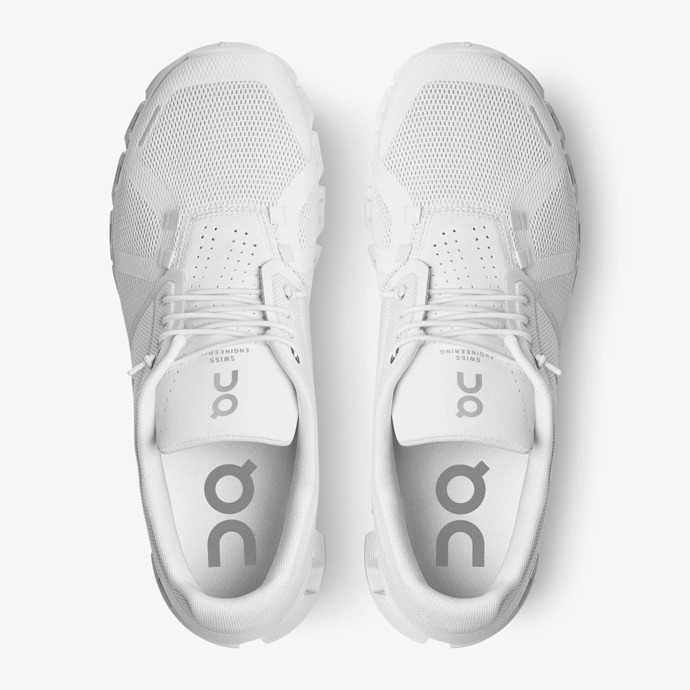 quick - drying - technology shoes On Running Men's Cloud 5 Shoes - All White