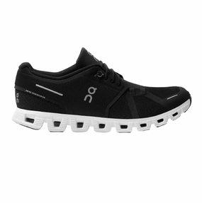 modern - style Reflective On Running Men's Cloud 5 Shoes - Black / White