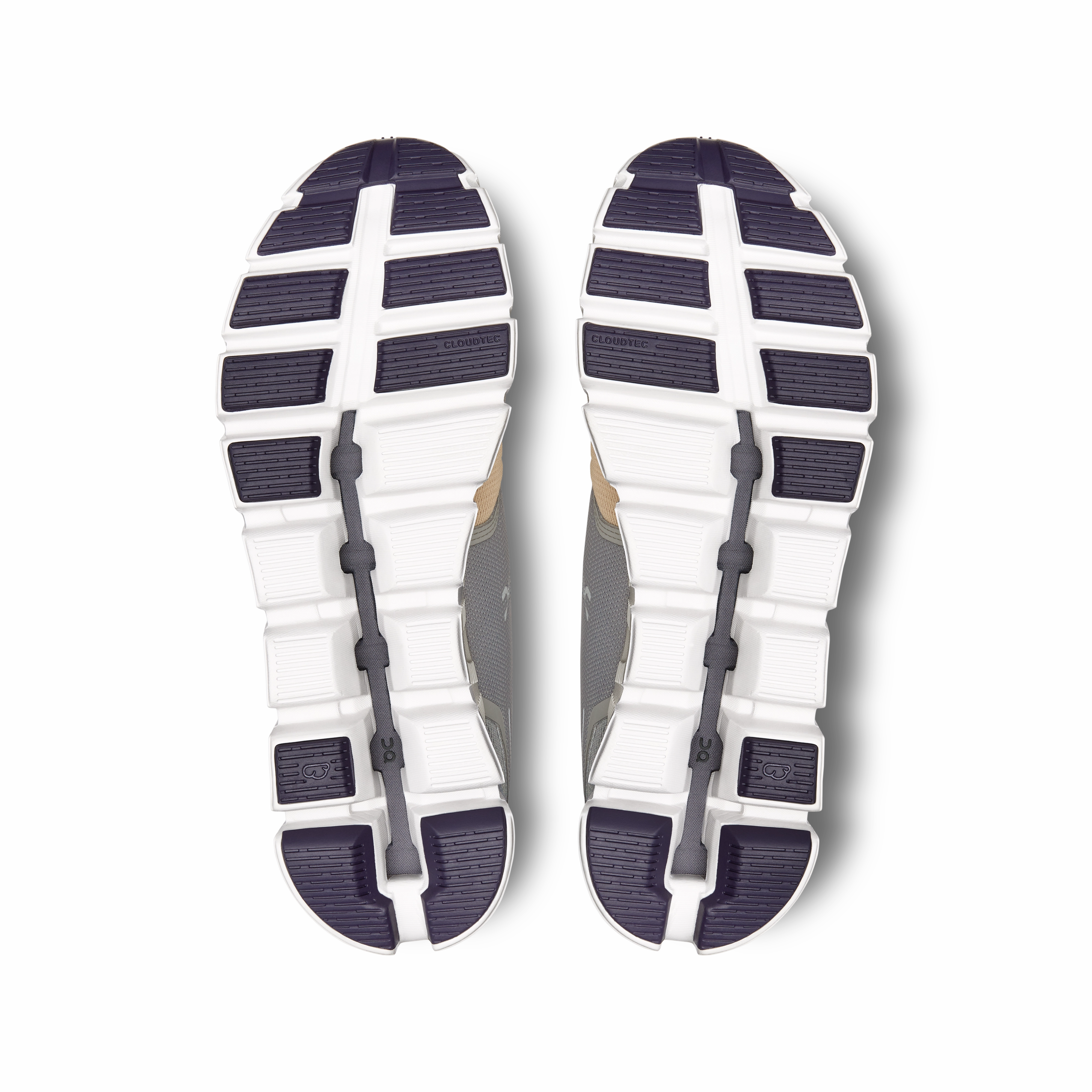 road runners' shoes On Running Men's Cloud 5 Shoes - Fog / Savannah