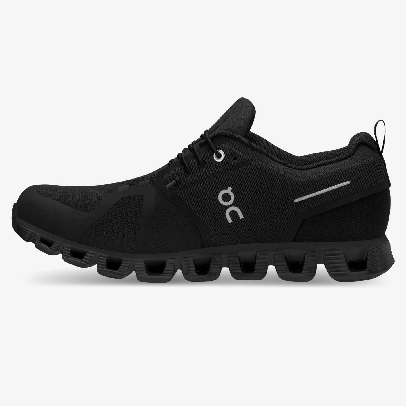 On Running Men's Cloud 5 Waterproof Shoes - All Black city running shoe area