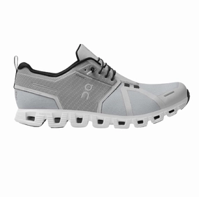 Energy Guidance System On Running Men's Cloud 5 Waterproof Shoes - Glacier / White