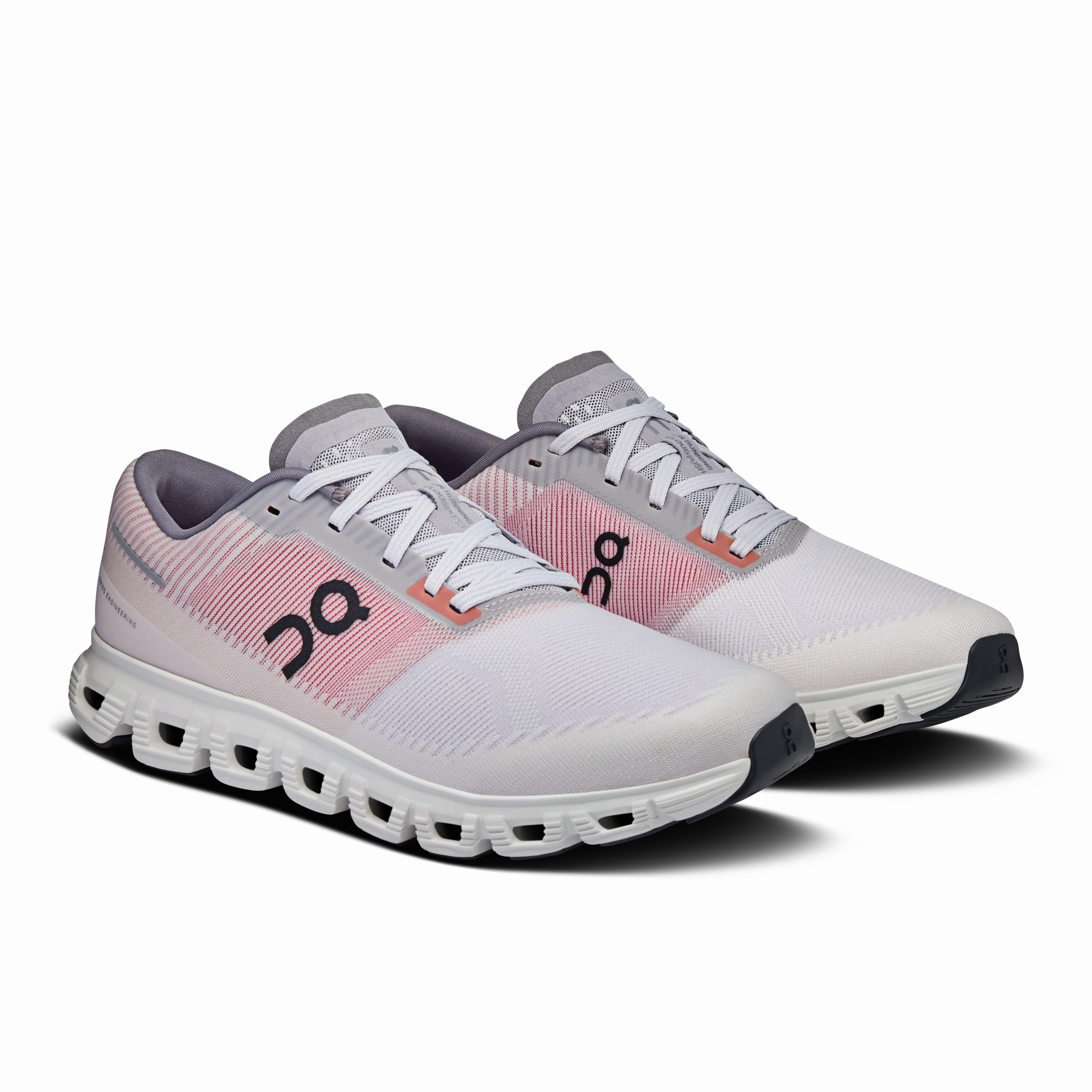 On Running Men's Cloud 6 Push Shoes - Lavender / Red low - arch support shoes