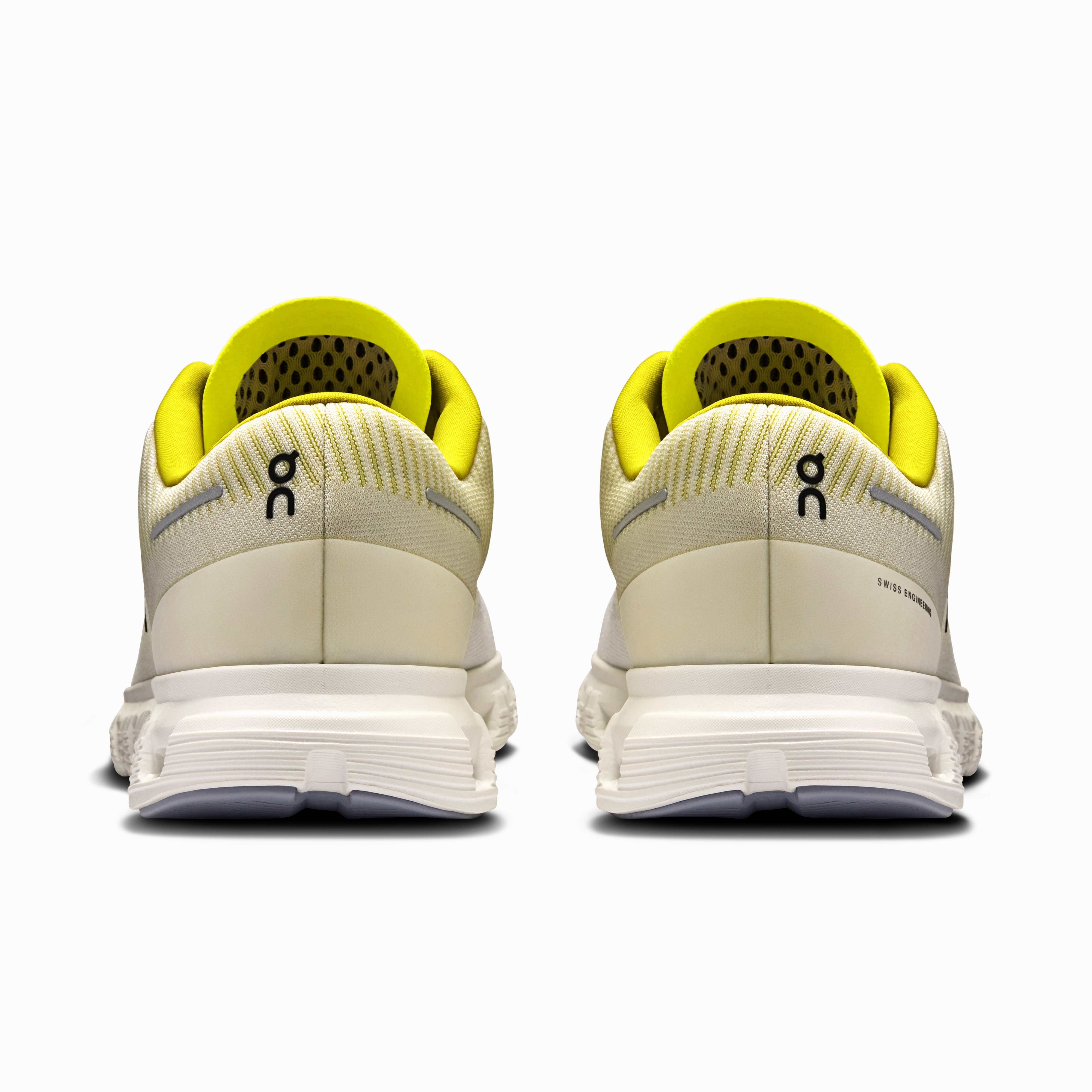 On Running Men's Cloud 6 Push Shoes - Lilac / Lime Multi Layer Mesh Ventilation