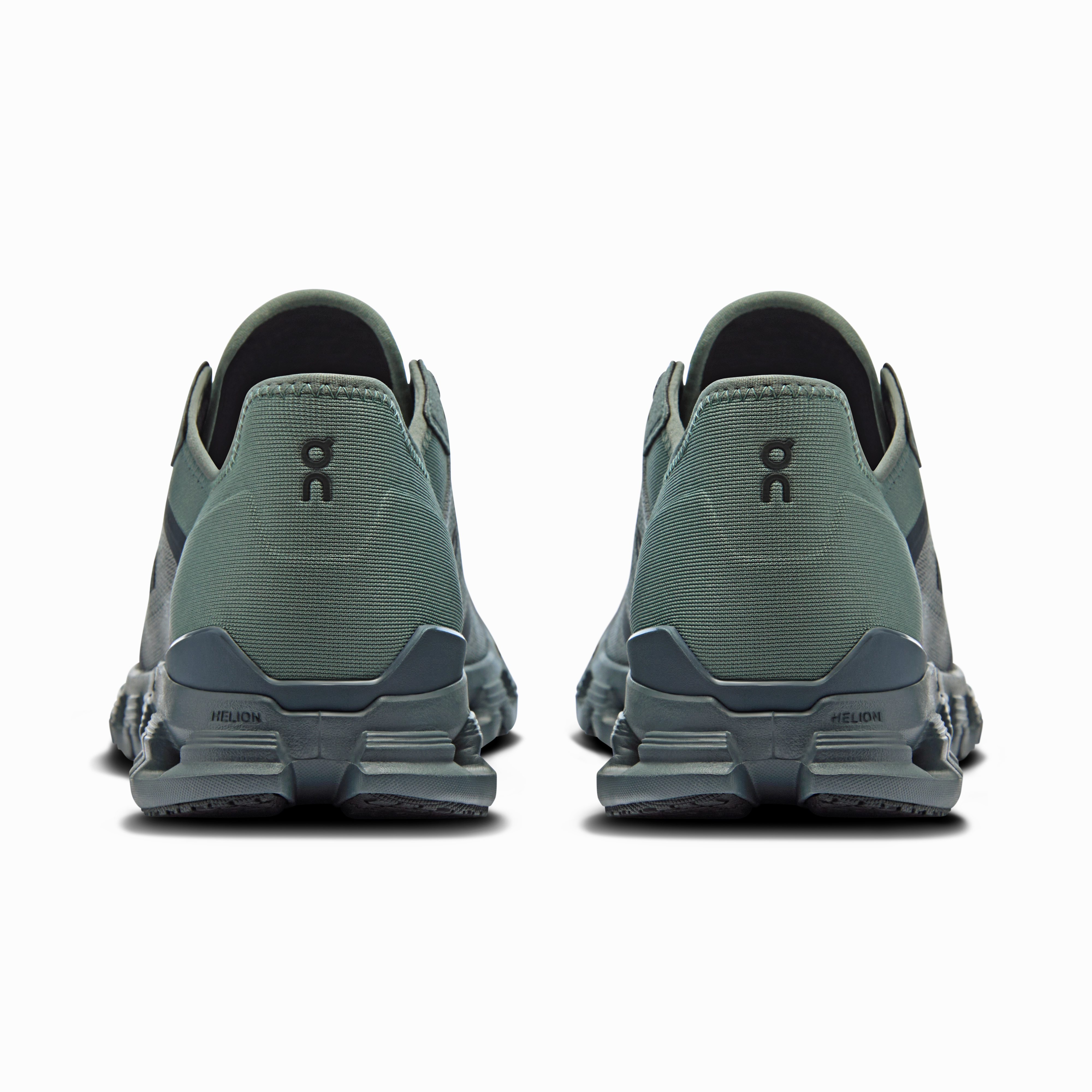 On Running Men's Cloud X 4 Ad Shoes - Olive / Stone wide - toe - box shoes jogging shoes