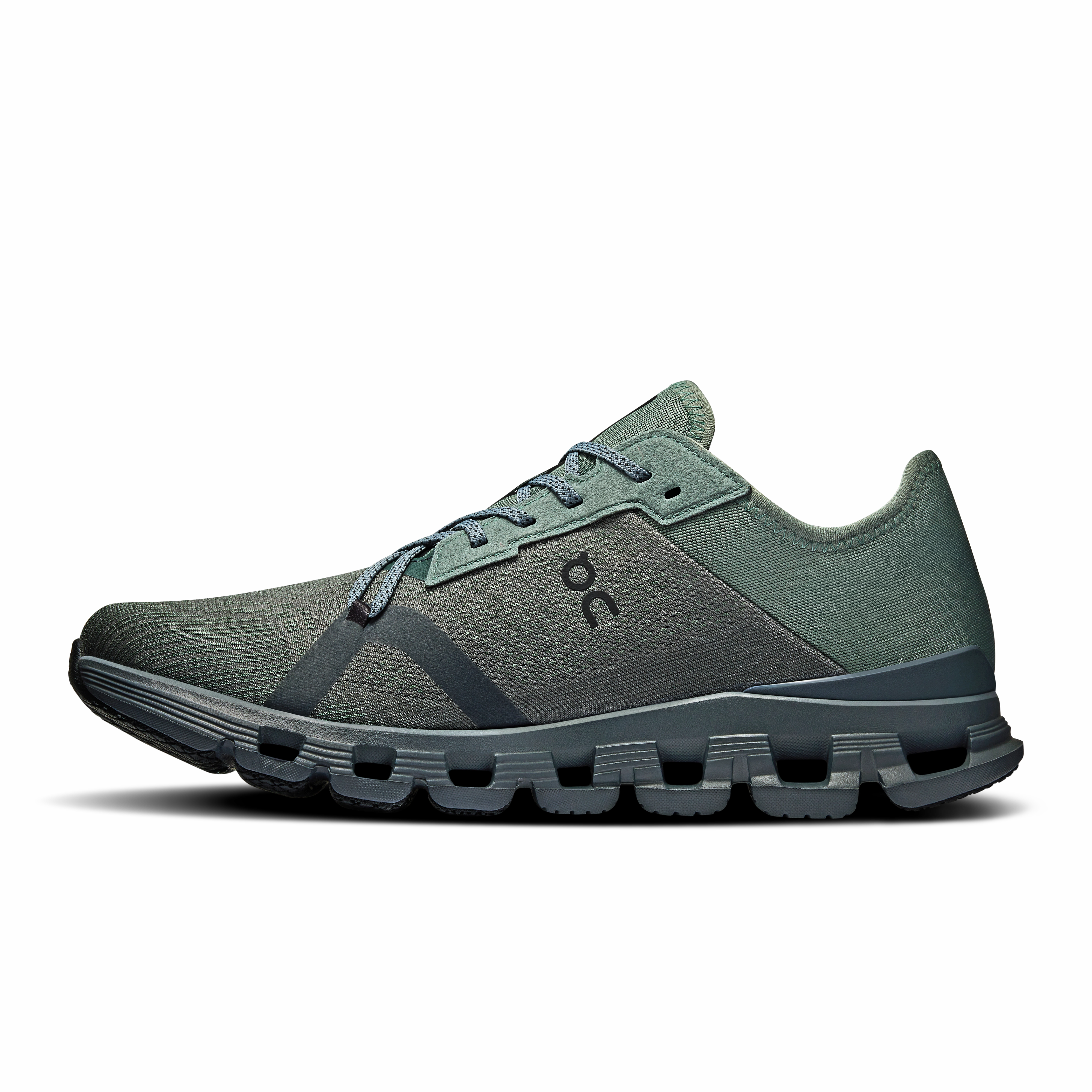 On Running Men's Cloud X 4 Ad Shoes - Olive / Stone Advanced Traction