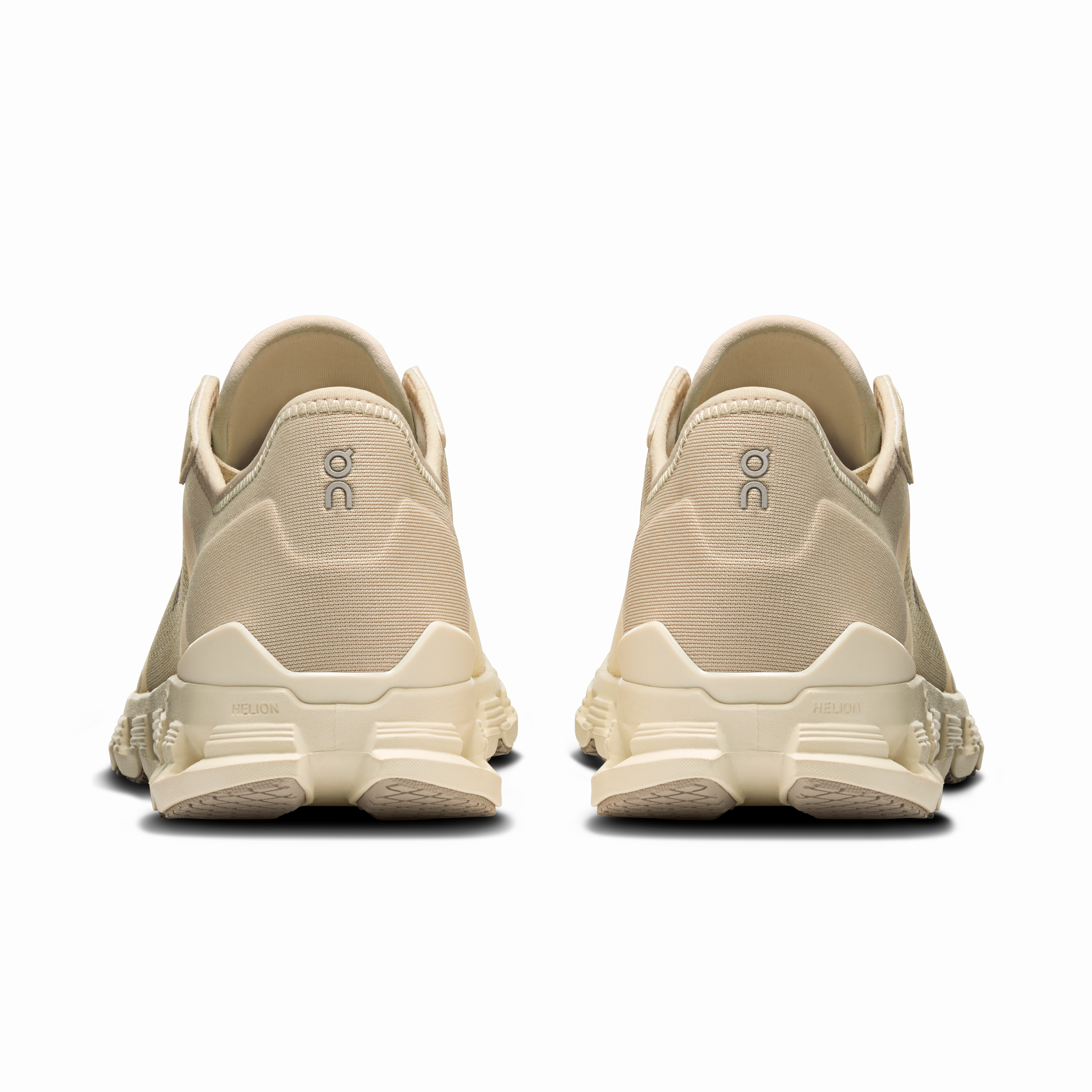 On Running Men's Cloud X 4 Ad Shoes - Pelican / Ghost Pavement - running