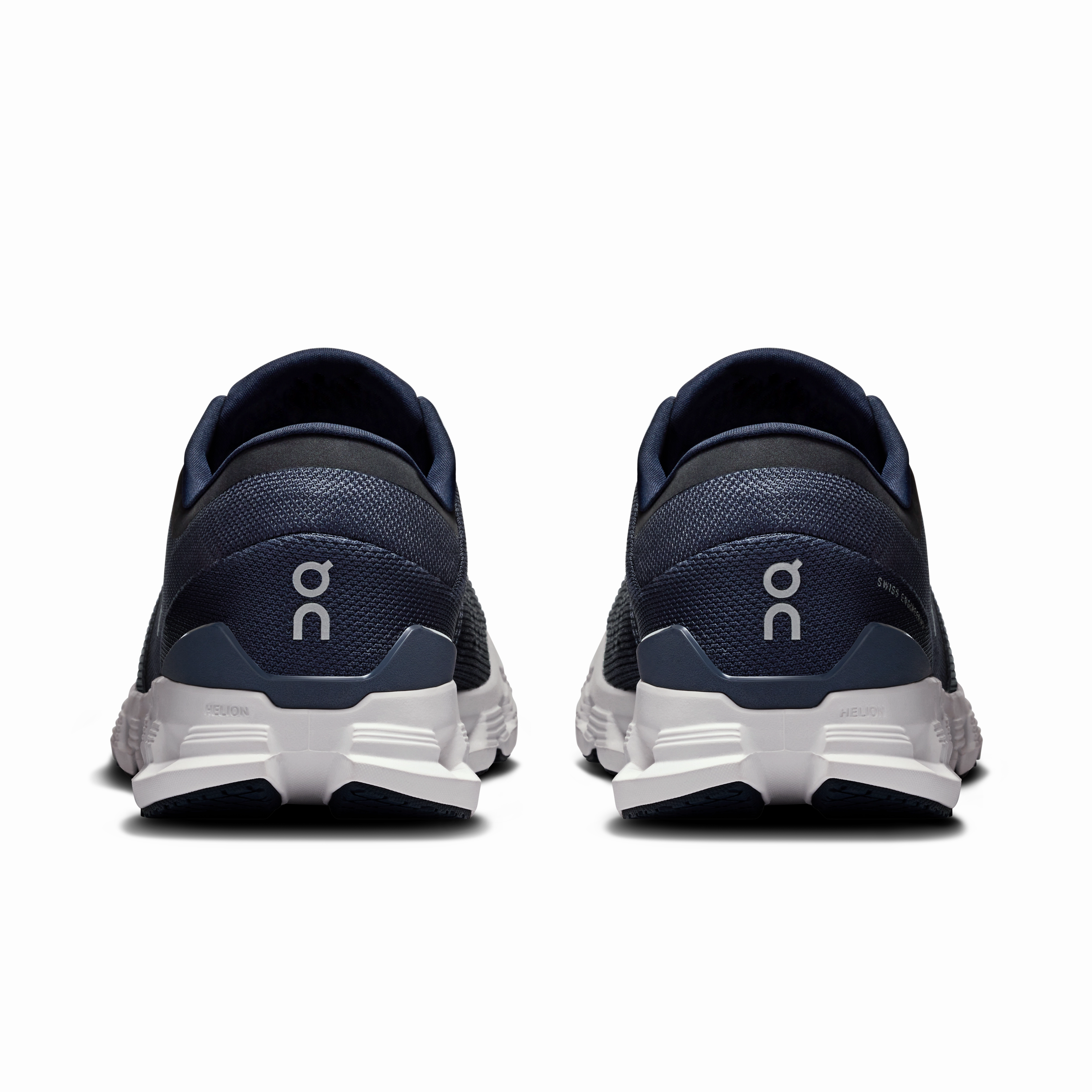 On Running Men's Cloud X 4 Shoes - Ink / Ivory Flexible Groove Technology