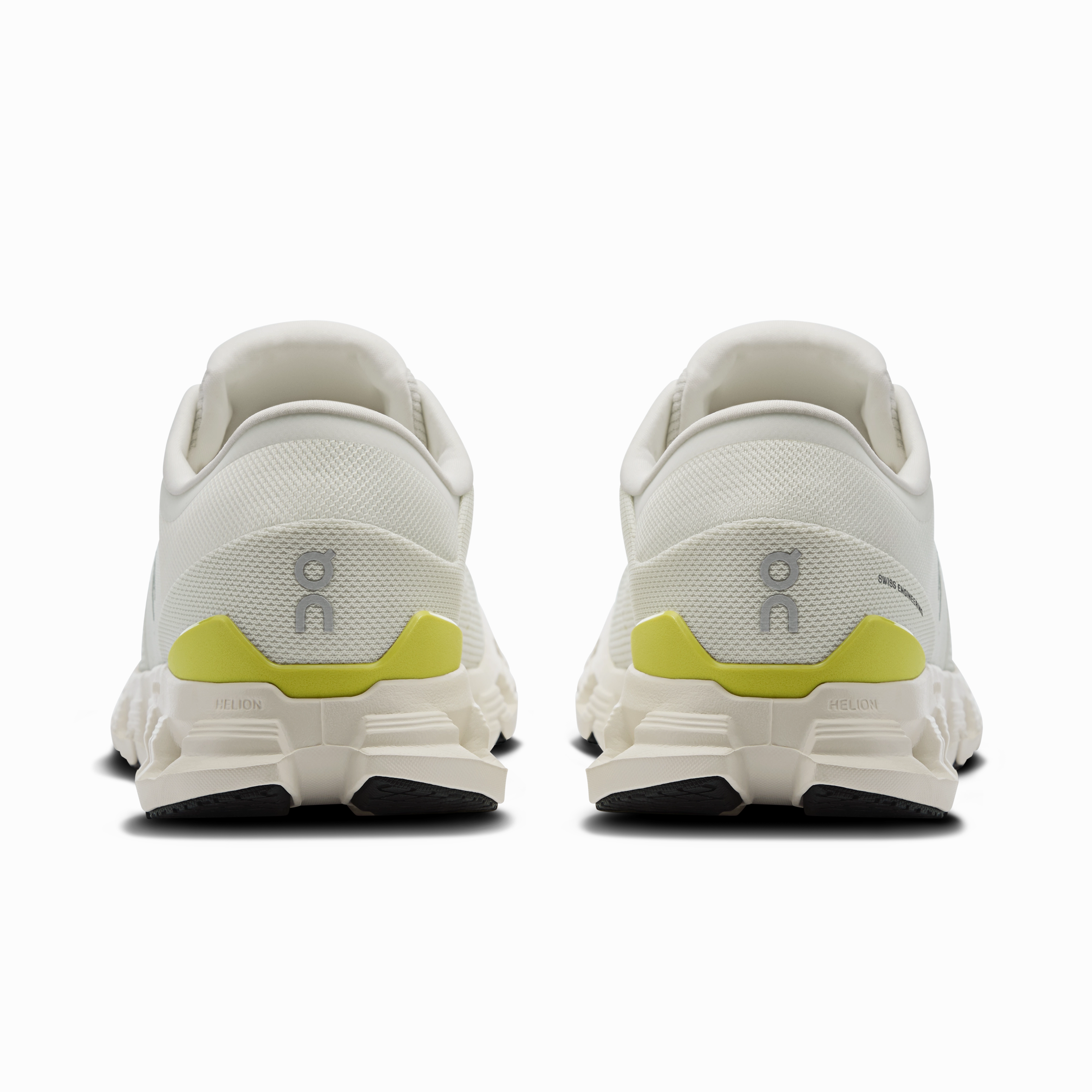 running in dry conditions shoes flat - foot support shoes On Running Men's Cloud X 4 Shoes - Ivory / Lime