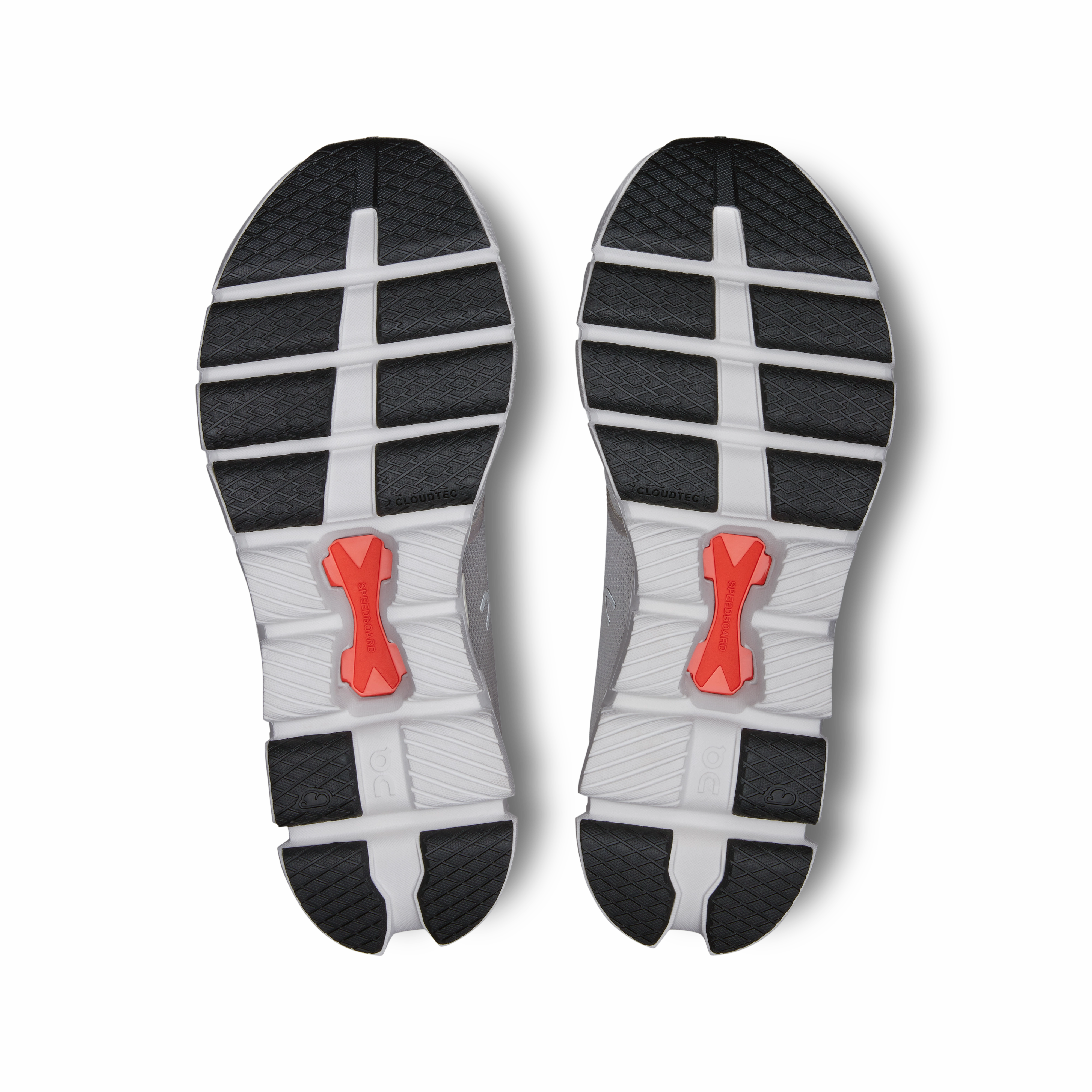 daily - running companion shoes On Running Men's Cloud X 4 Shoes - Silver / Flame