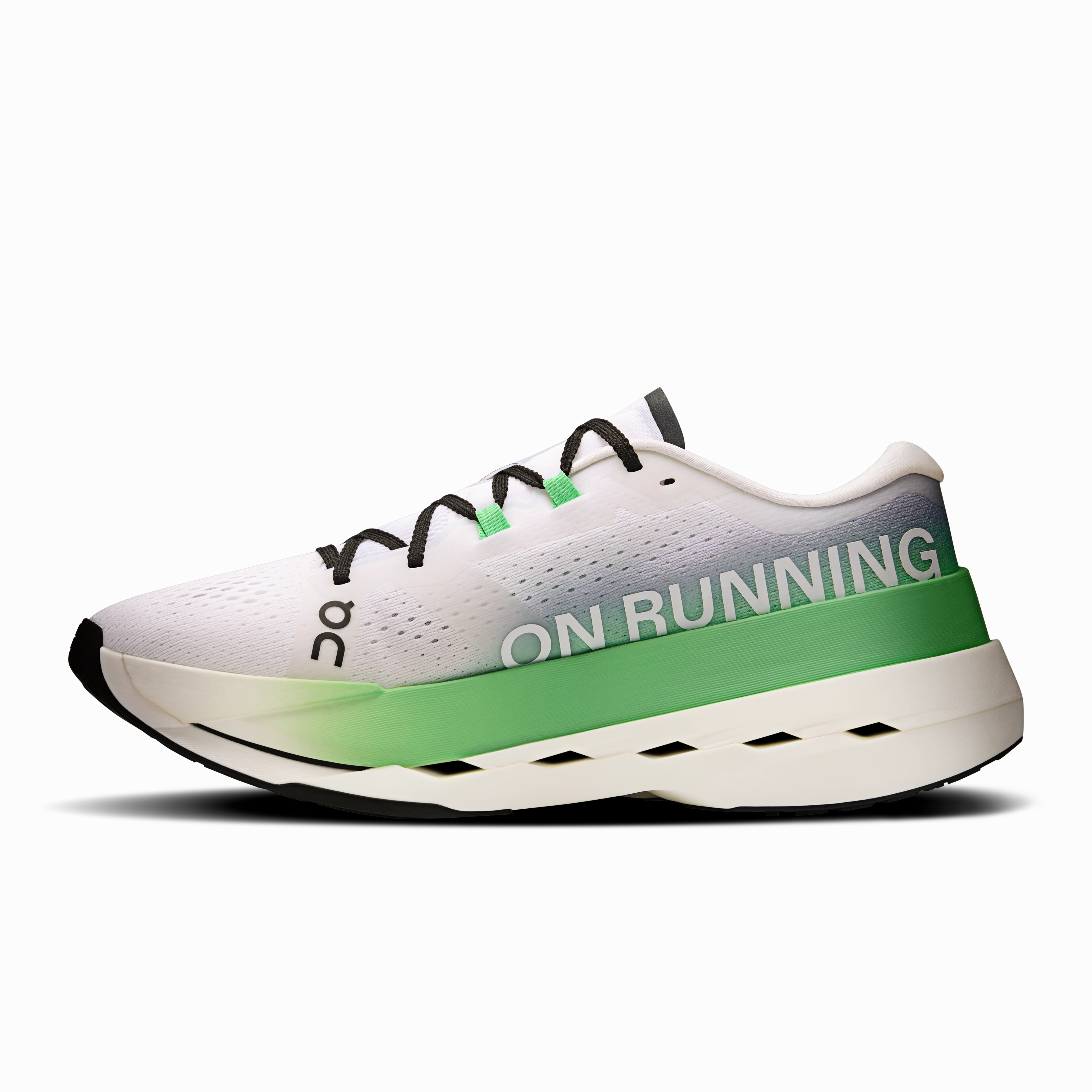 On Running Men's Cloudboom Max Shoes - Honeydrew / Lilac foam - midsole shoes Impact Resistant Heel Counter