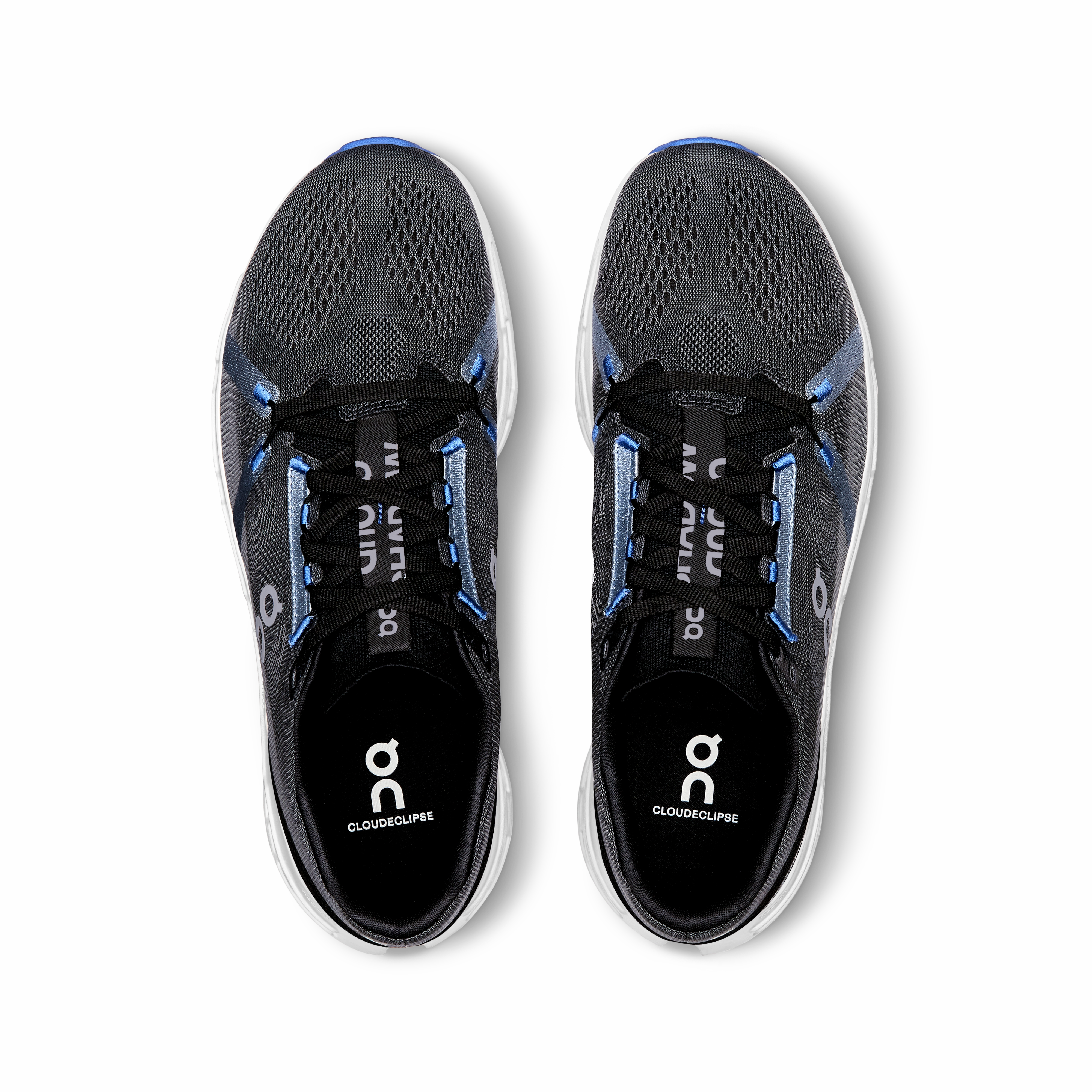 grass - field - runner flat - footed shoes On Running Men's Cloudeclipse Shoes - Black / Frost