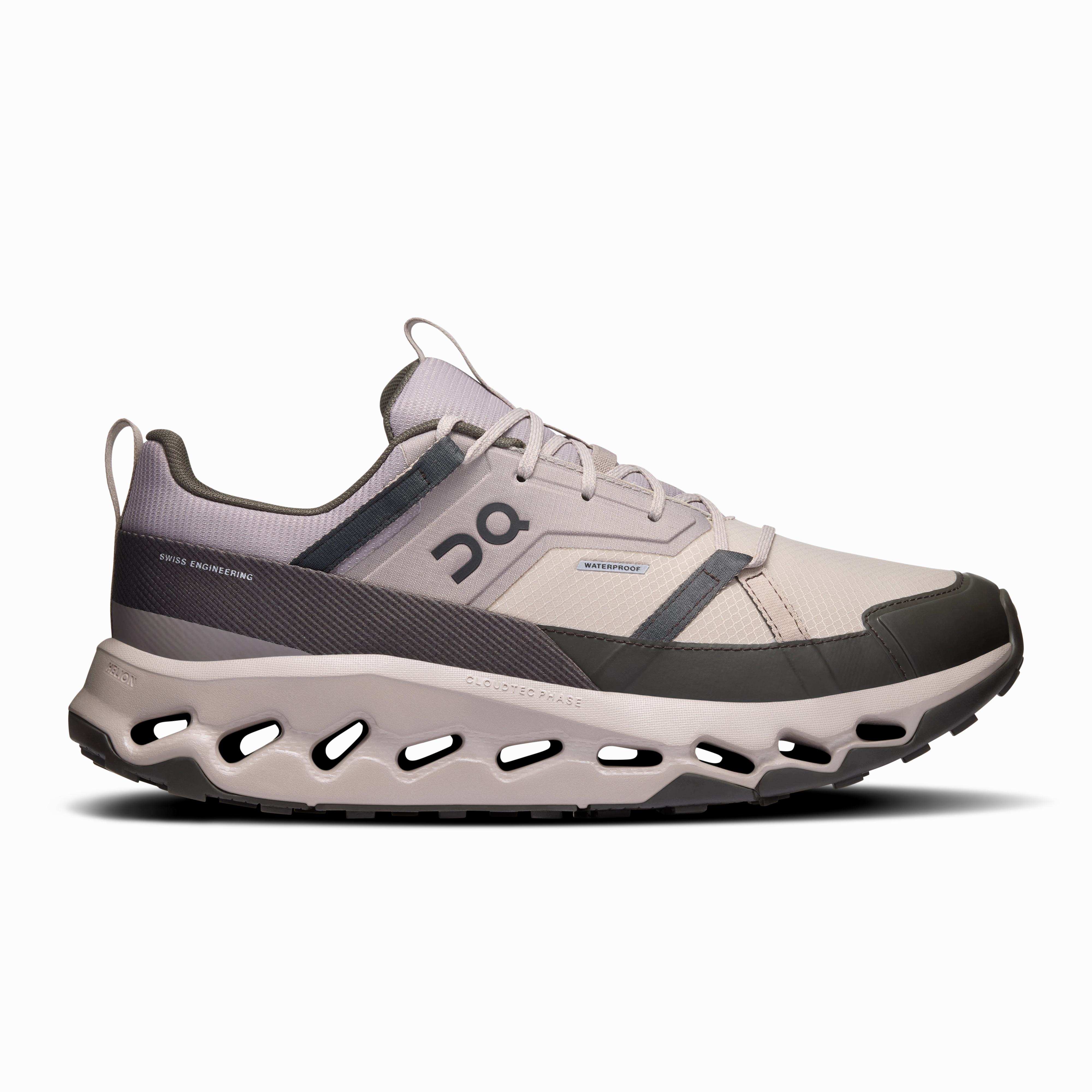On Running Men's Cloudhorizon Waterproof Shoes - Fog / Thorn confident - running shock-absorbing shoes