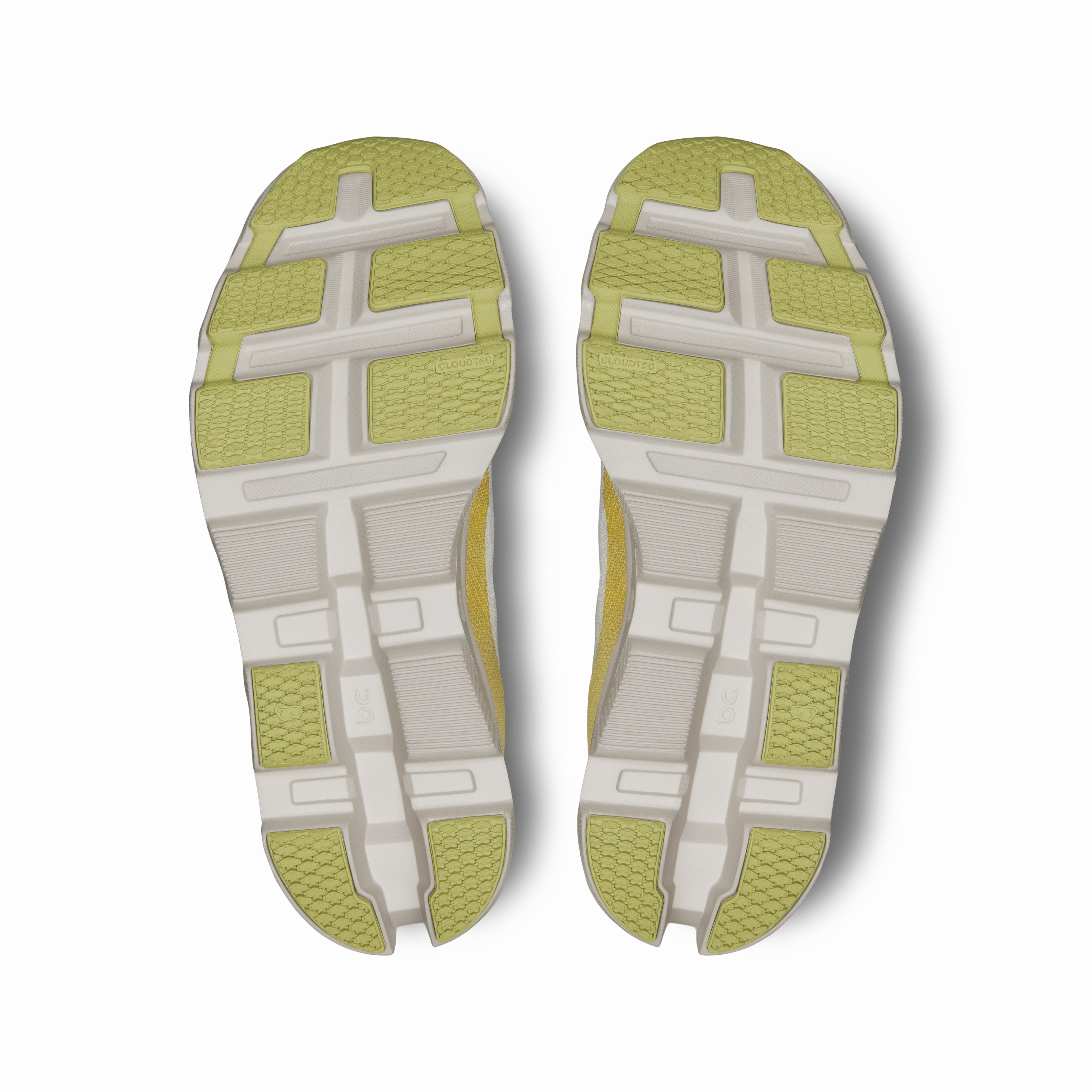 On Running Men's Cloudmonster 2 Shoes - Undyed / Zest Non Restrictive Footbed