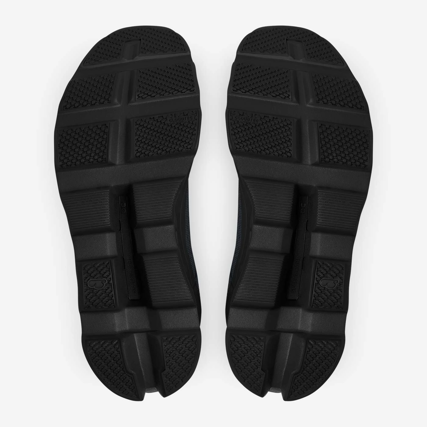 TPU Stability Shank Hyper Durable Outsole Compound On Running Men's Cloudmonster Shoes - All Black