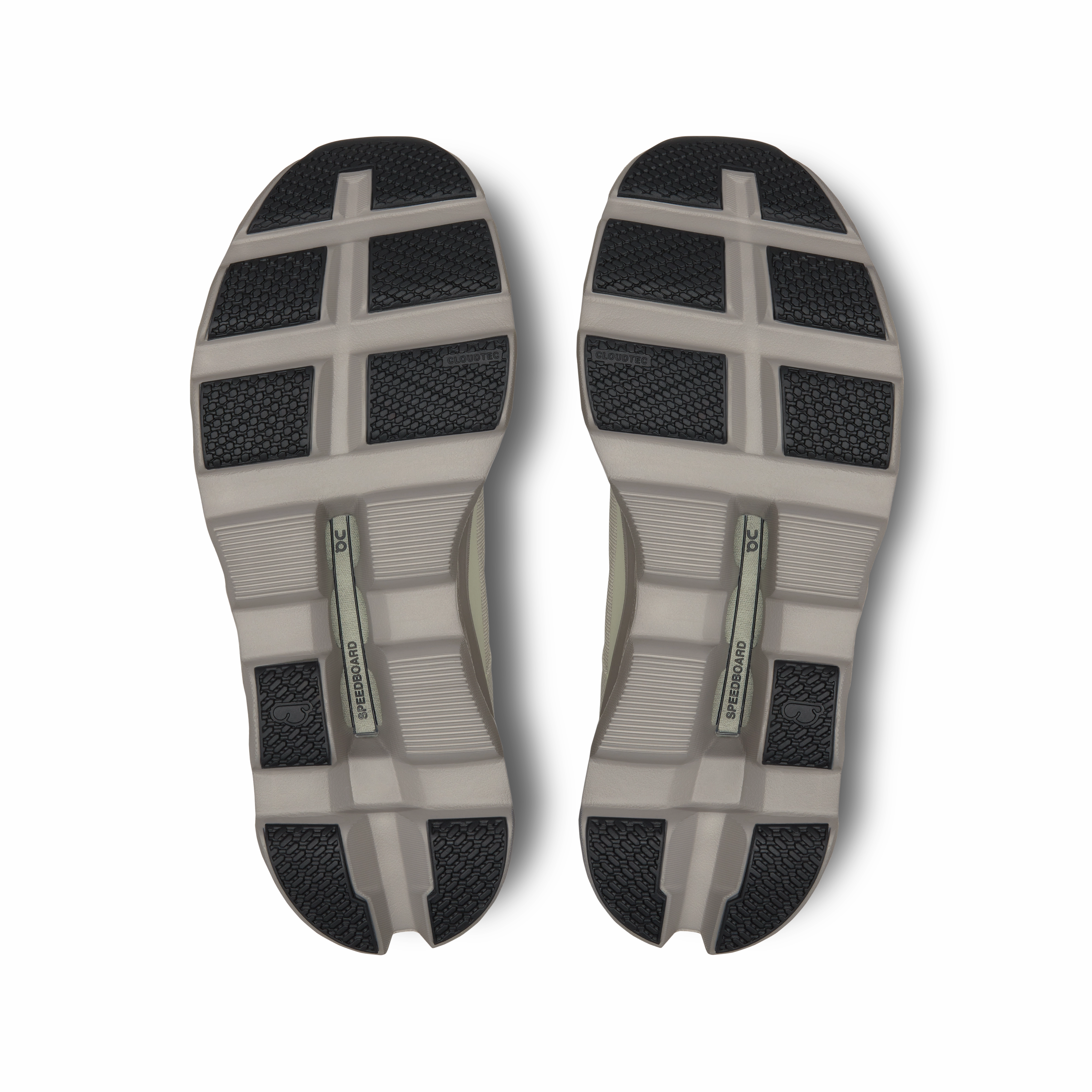 Solid colors On Running Men's Cloudmonster Shoes - Ice / Alloy