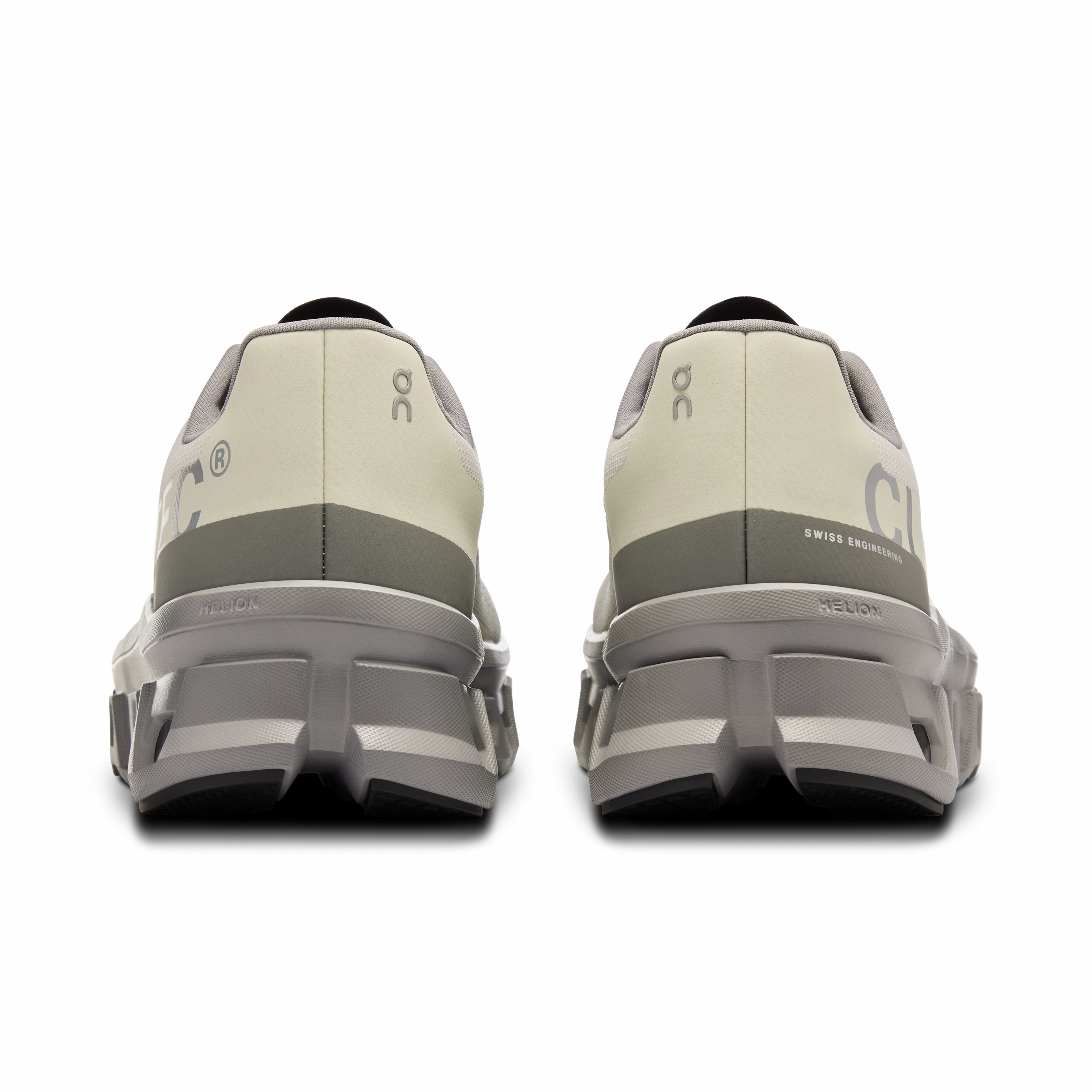 On Running Men's Cloudmonster Shoes - Ice / Alloy running shoes for interval training