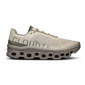 Multi - purpose On Running Men's Cloudmonster Shoes - Ice / Alloy