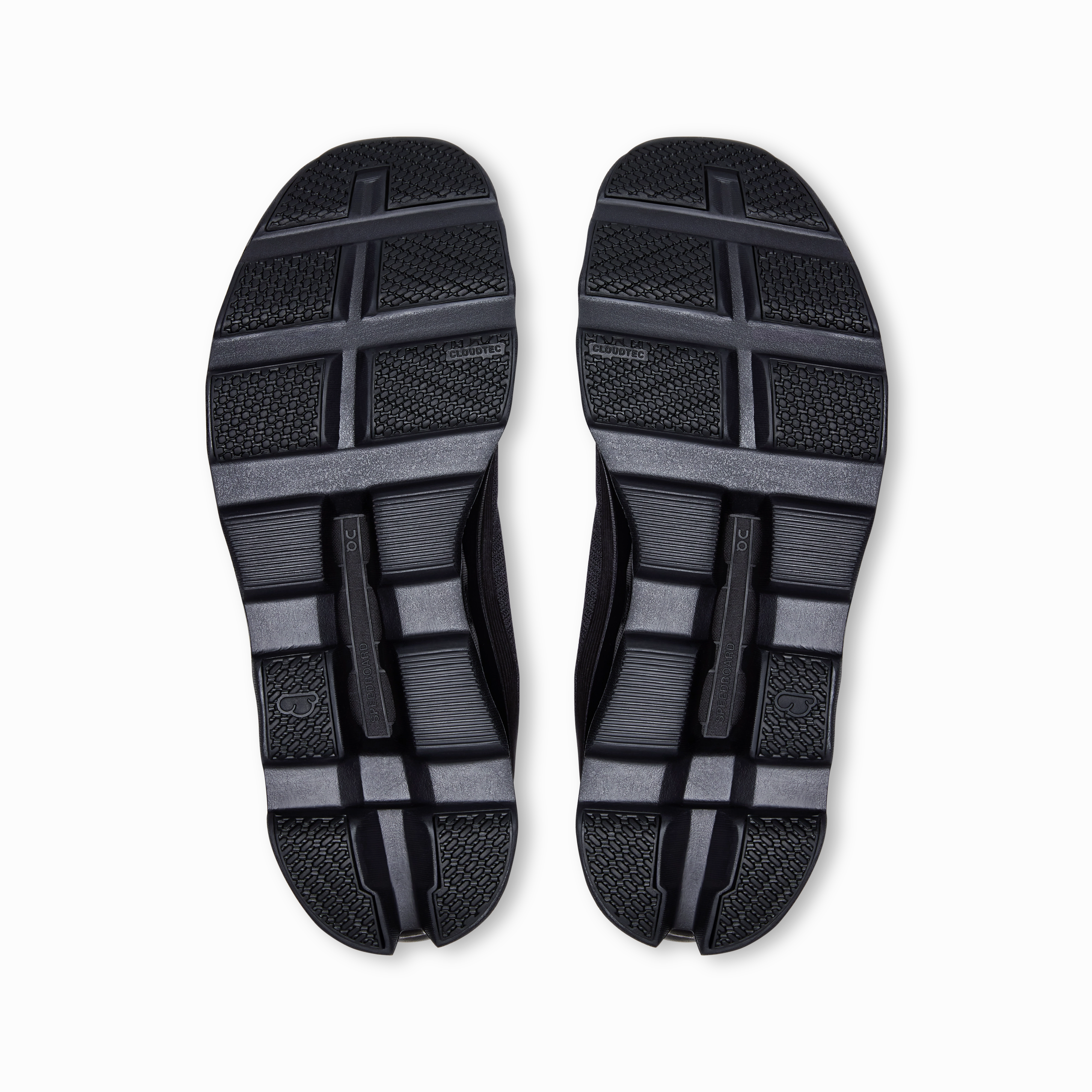 spring - appropriate On Running Men's Cloudmonster Void Shoes - Black / Black