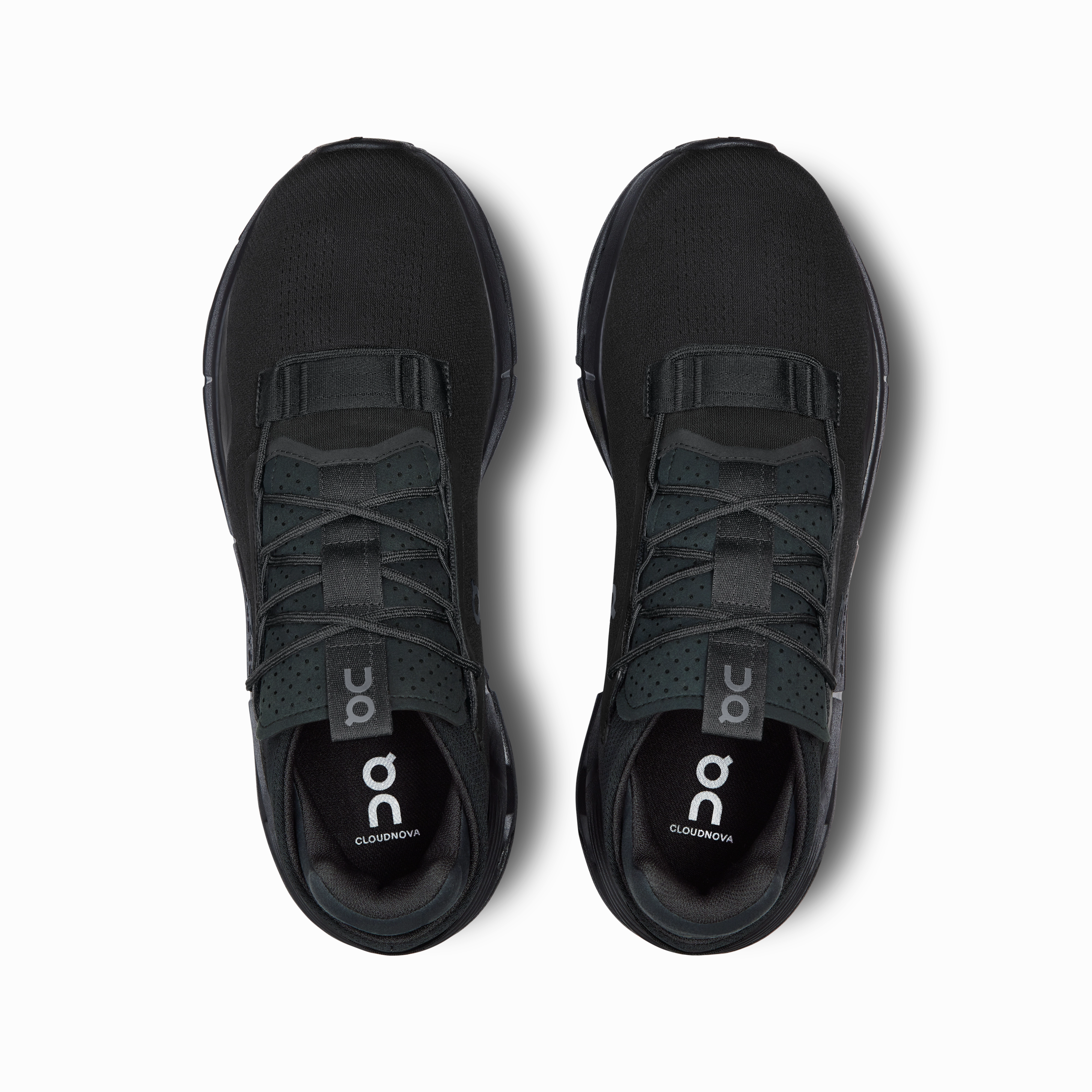 All Terrain Durability On Running Men's Cloudnova 2 Shoes - All Black