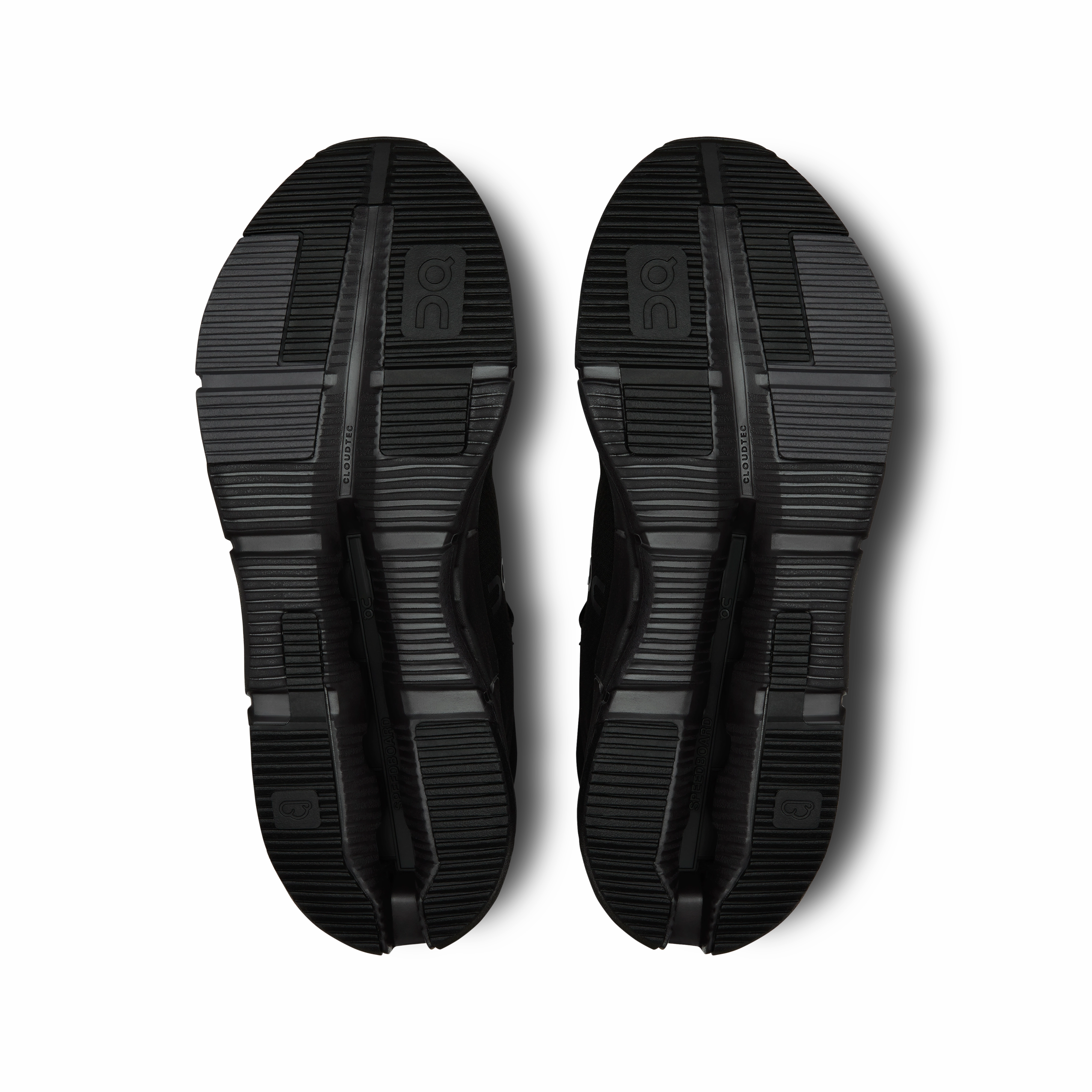 On Running Men's Cloudnova 2 Shoes - All Black Breathable Liner fashionable - functional shoes